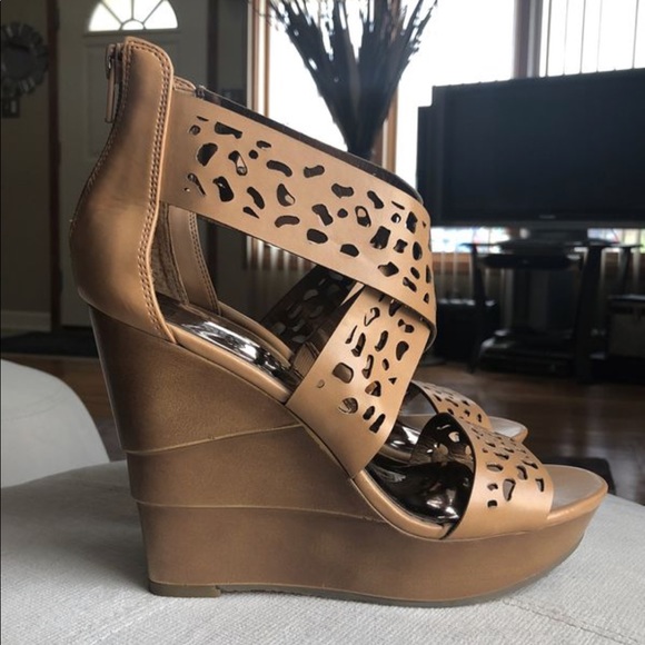 Carlos Santana Shoes - Carlos Santana wedges like new!